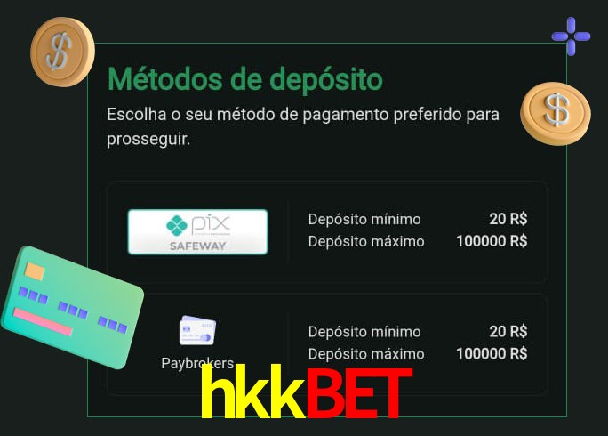 O cassino hkkbet oferece uma grande variedade de métodos de pagamento
